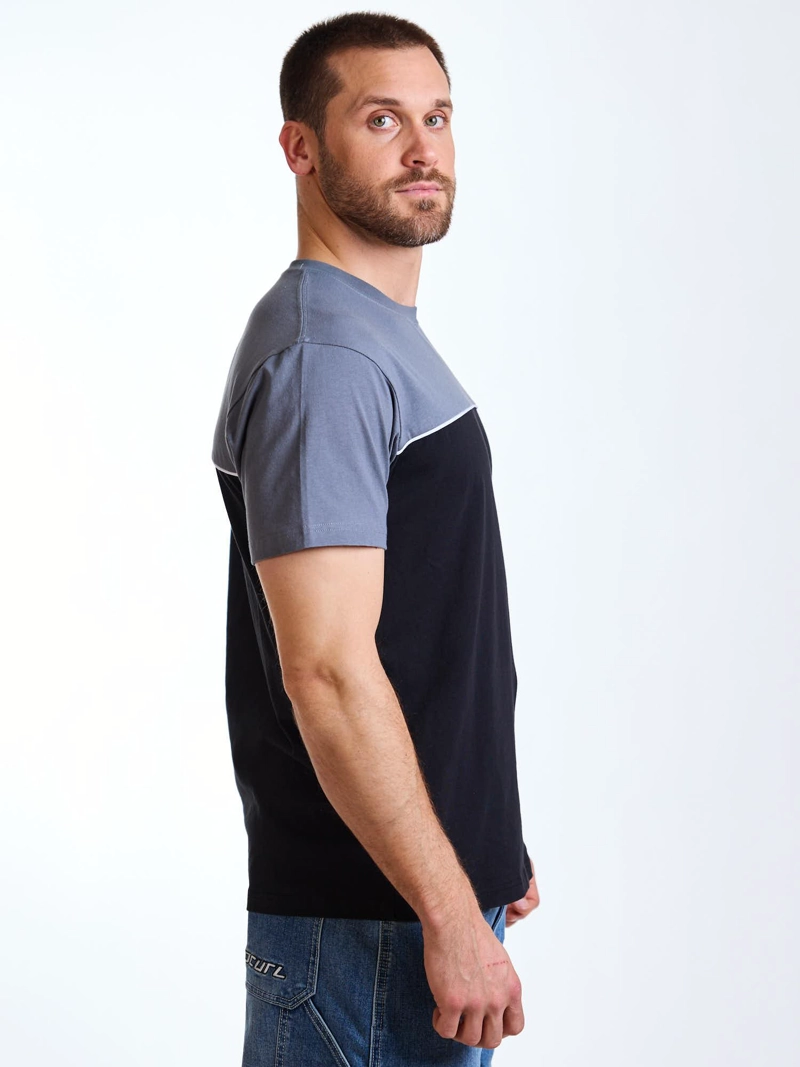 POLERA MC SALT GRIS HOMBRE RIP CURL - 4