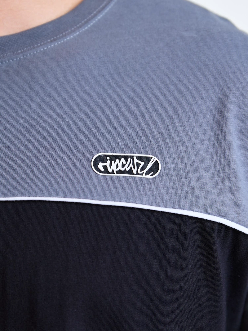 POLERA MC SALT GRIS HOMBRE RIP CURL - 6