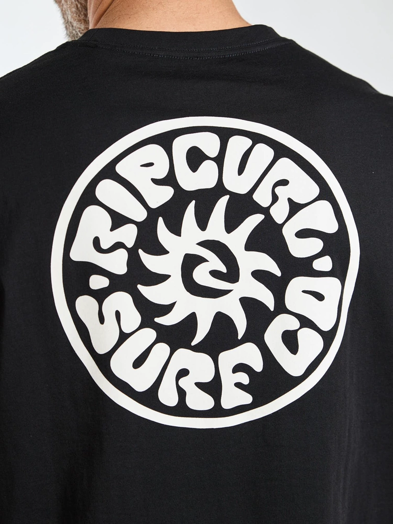 POLERA MC SHORE NEGRO HOMBRE RIP CURL - 5