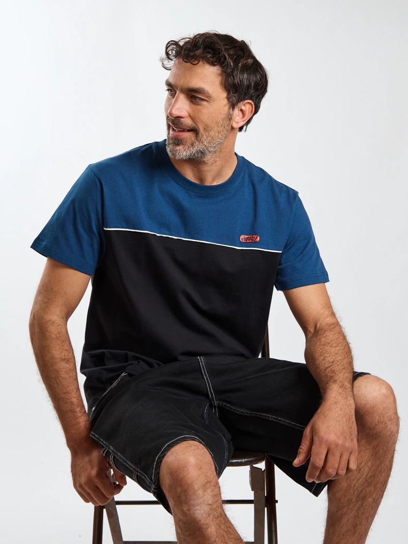 POLERA MC SALT AZUL HOMBRE RIP CURL - 2