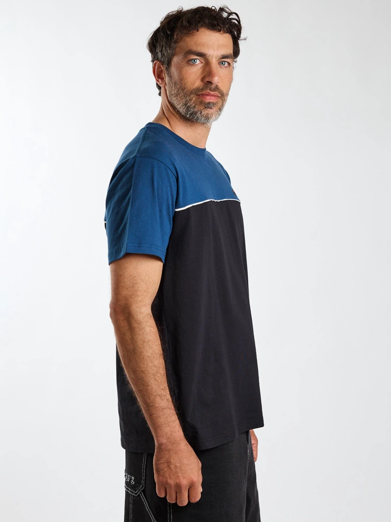 POLERA MC SALT AZUL HOMBRE RIP CURL - 5