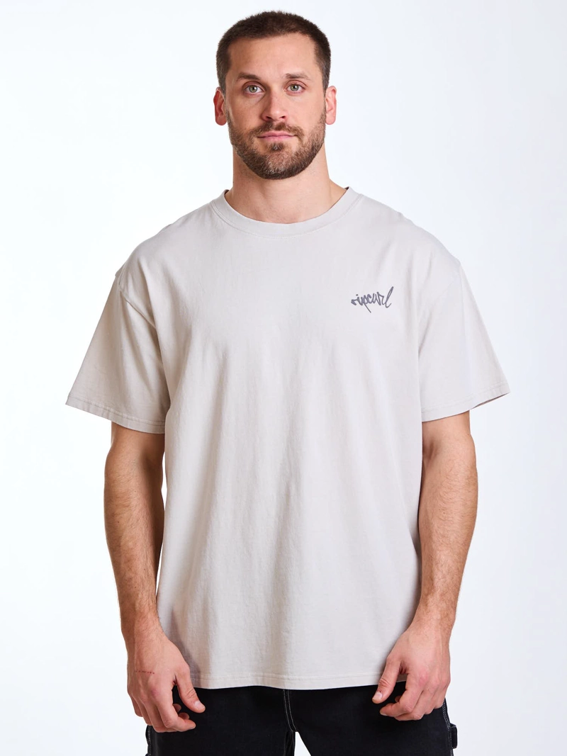 POLERA MC OVERSIZE SEASIDE BEIGE HOMBRE RIP CURL - 2