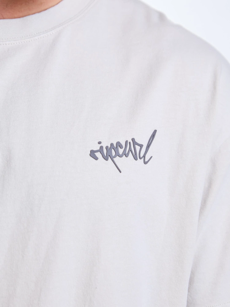 POLERA MC OVERSIZE SEASIDE BEIGE HOMBRE RIP CURL - 6
