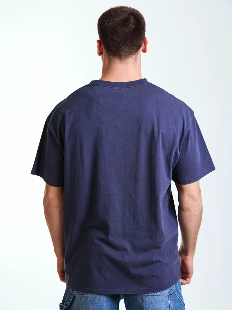 POLERA MC OVERSIZE SEASIDE AZUL HOMBRE RIP CURL - 3
