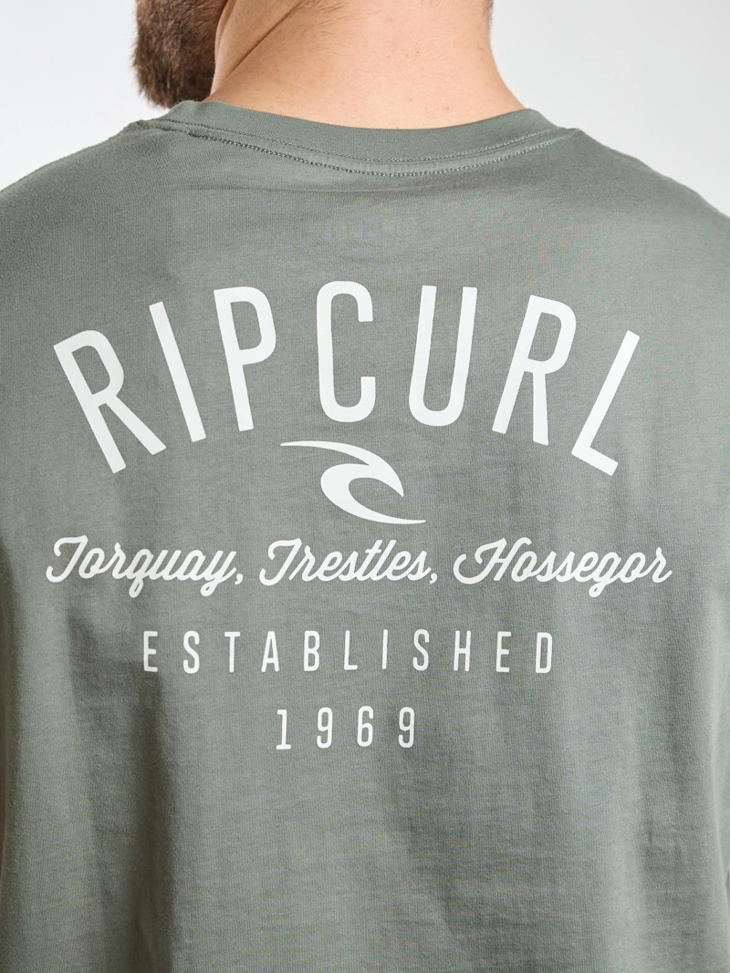POLERA MC SWELL VERDE HOMBRE RIP CURL - 5