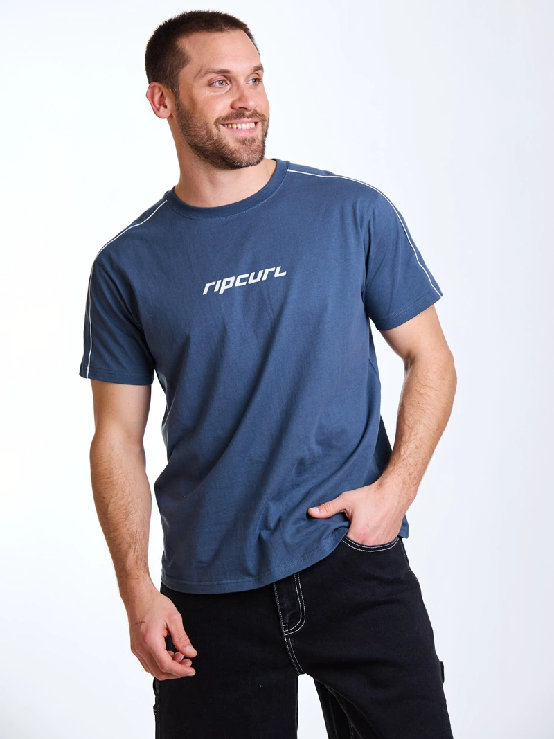 POLERA MC SUNNY GRIS HOMBRE RIP CURL - 7