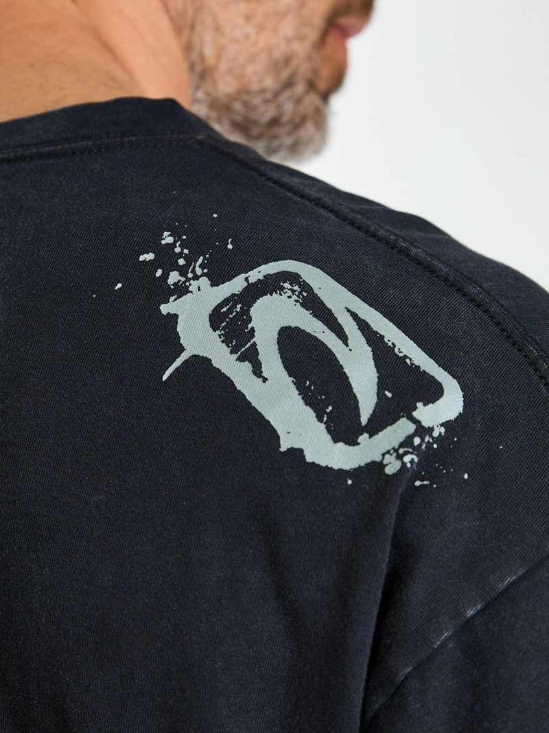 POLERA MC OVERSIZE NOMAD NEGRO HOMBRE RIP CURL - 5