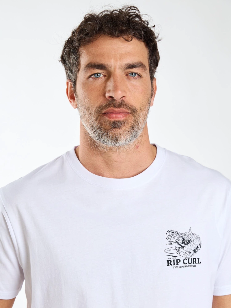 POLERA MC SHELL BLANCO HOMBRE RIP CURL - 1