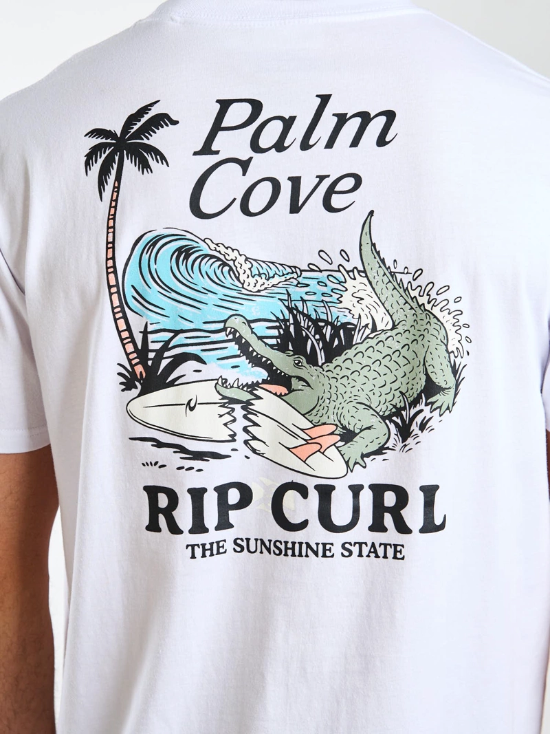 POLERA MC SHELL BLANCO HOMBRE RIP CURL - 8
