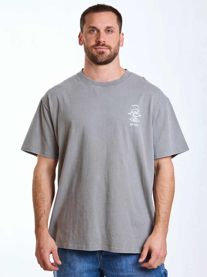 POLERA MC OVERSIZE PARADISE VERDE HOMBRE RIP CURL - 2