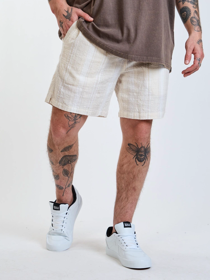 BERMUDA JOGGER KAIHOMBREA BEIGE HOMBRE RIP CURL - 2