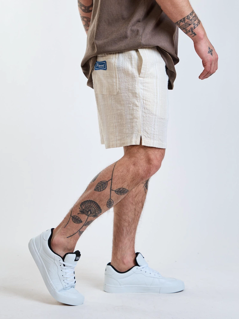 BERMUDA JOGGER KAIHOMBREA BEIGE HOMBRE RIP CURL - 3