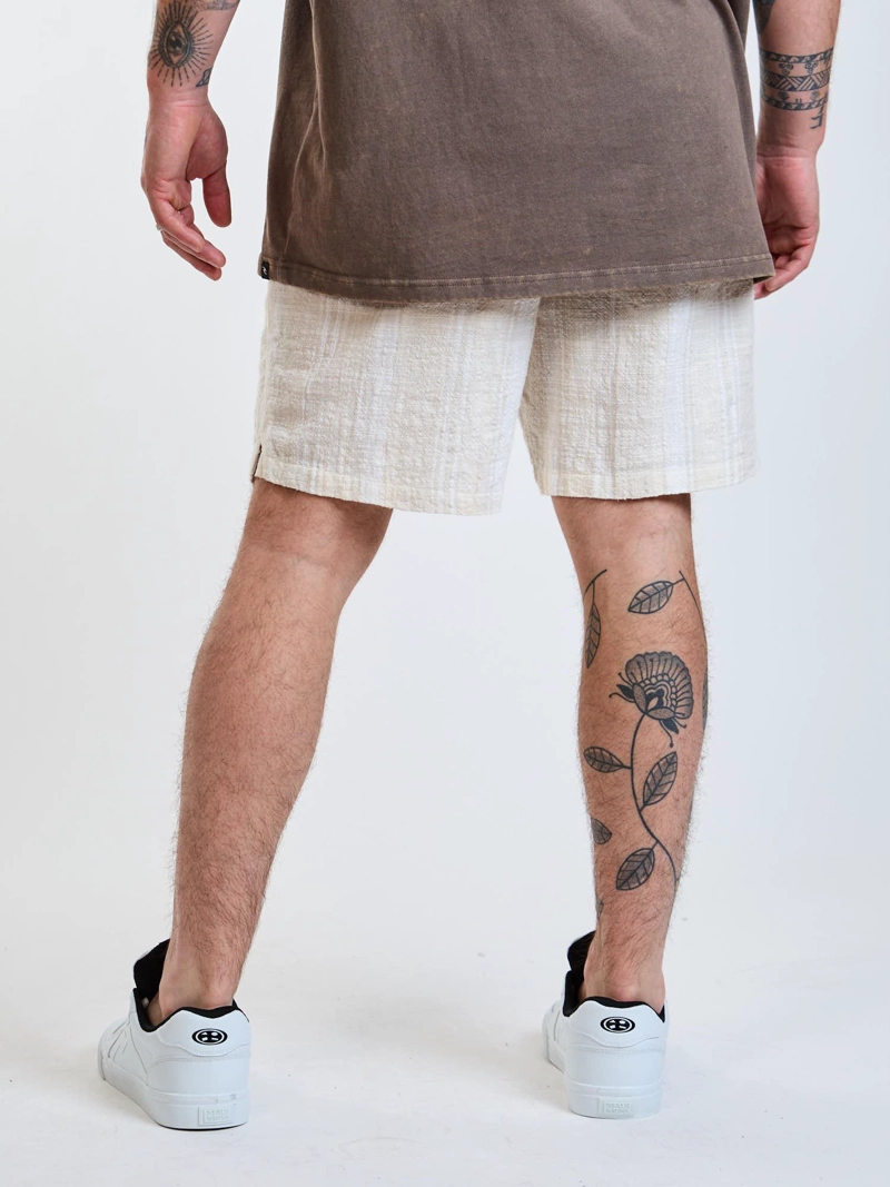 BERMUDA JOGGER KAIHOMBREA BEIGE HOMBRE RIP CURL - 4