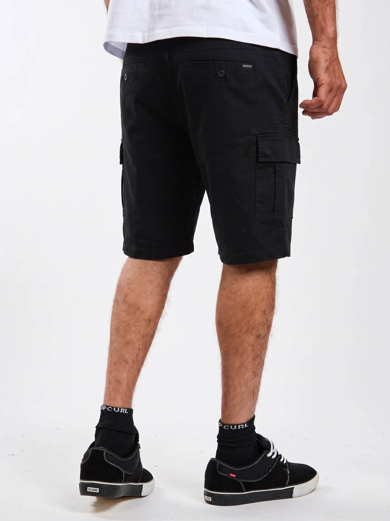 BERMUDA JOGGER AROHA NEGRO HOMBRE RIP CURL - 4