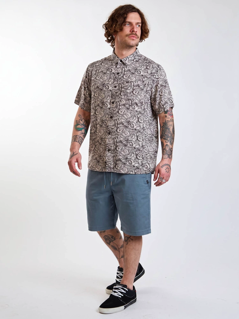 BERMUDA JOGGER NALU AZUL HOMBRE RIP CURL - 1