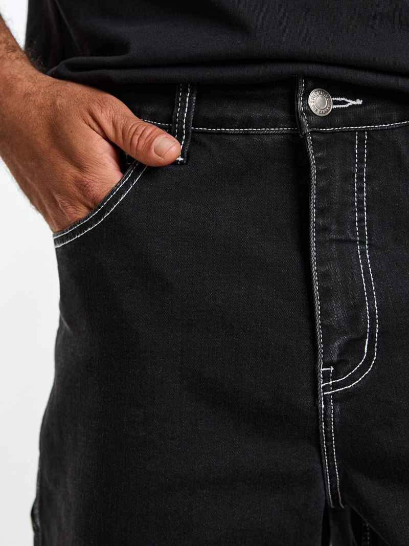 BERMUDA LOOSE HOMBREA NEGRO HOMBRE RIP CURL - 6