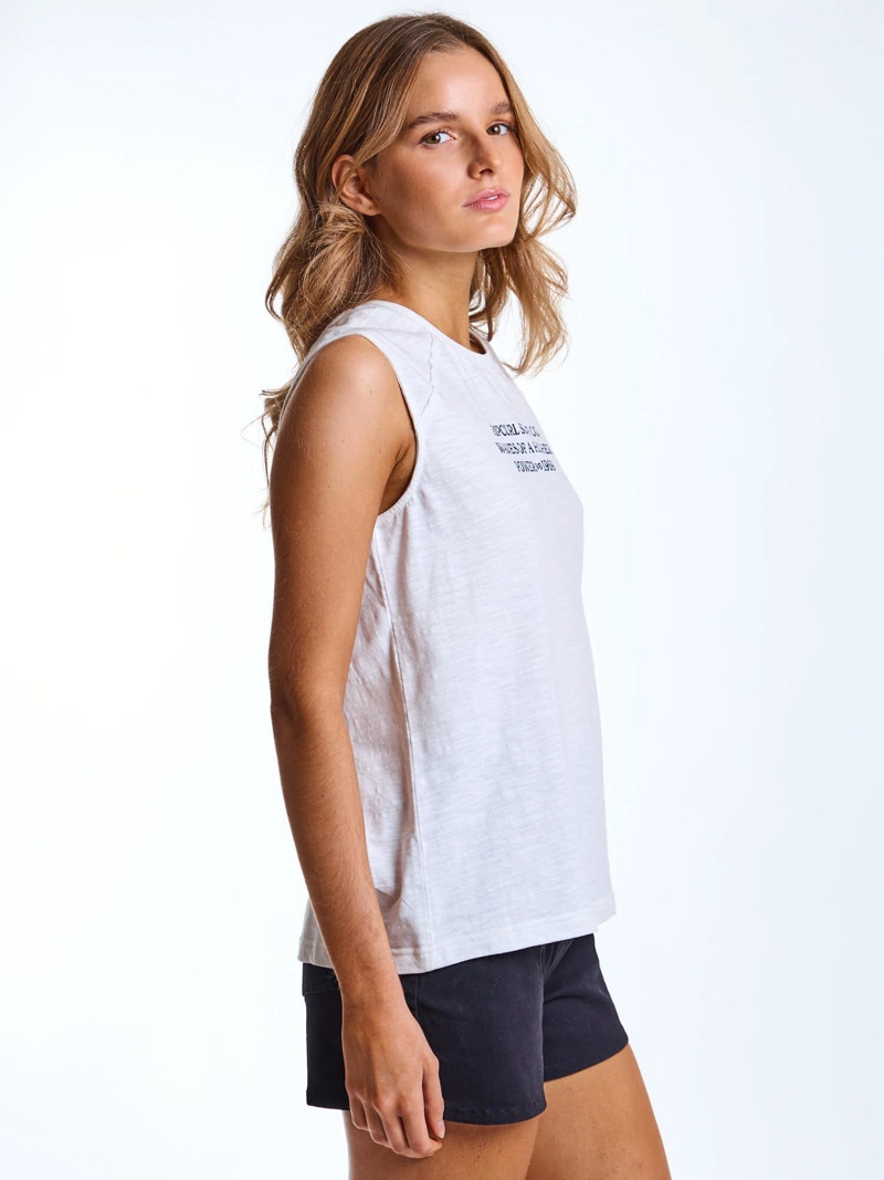 POLERA MC ALA BLANCO MUJER RIP CURL - 4