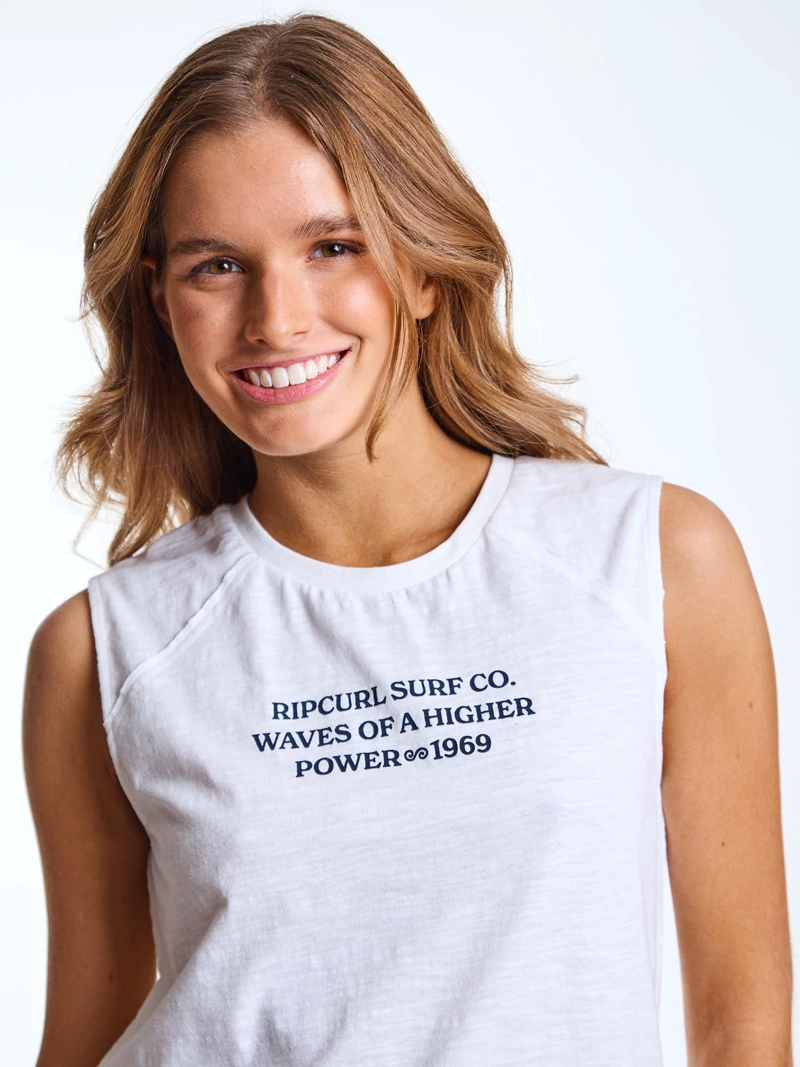 POLERA MC ALA BLANCO MUJER RIP CURL - 5