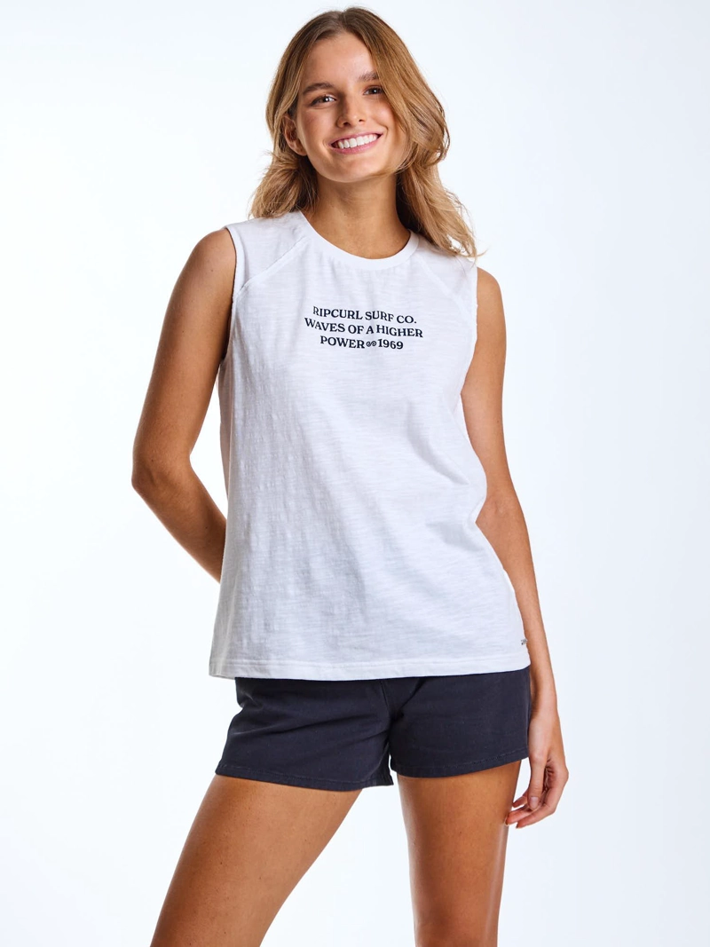 POLERA MC ALA BLANCO MUJER RIP CURL - 7