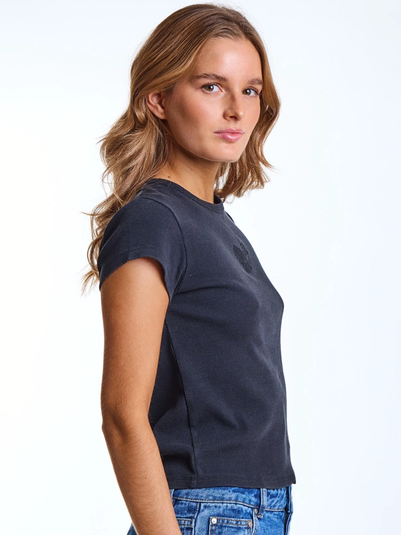 POLERA MC VEA NEGRO MUJER RIP CURL - 4