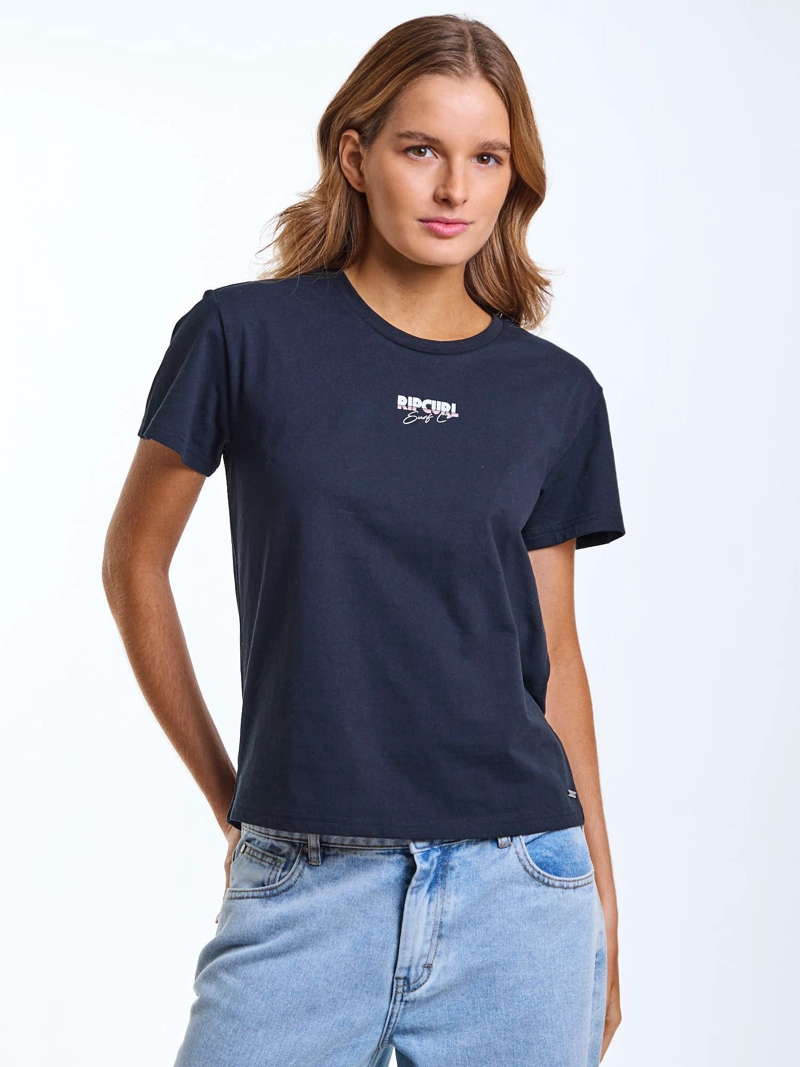 POLERA MC SORA NEGRO MUJER RIP CURL - 2