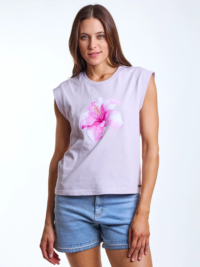POLERA MC NALU MORADO MUJER RIP CURL - 8