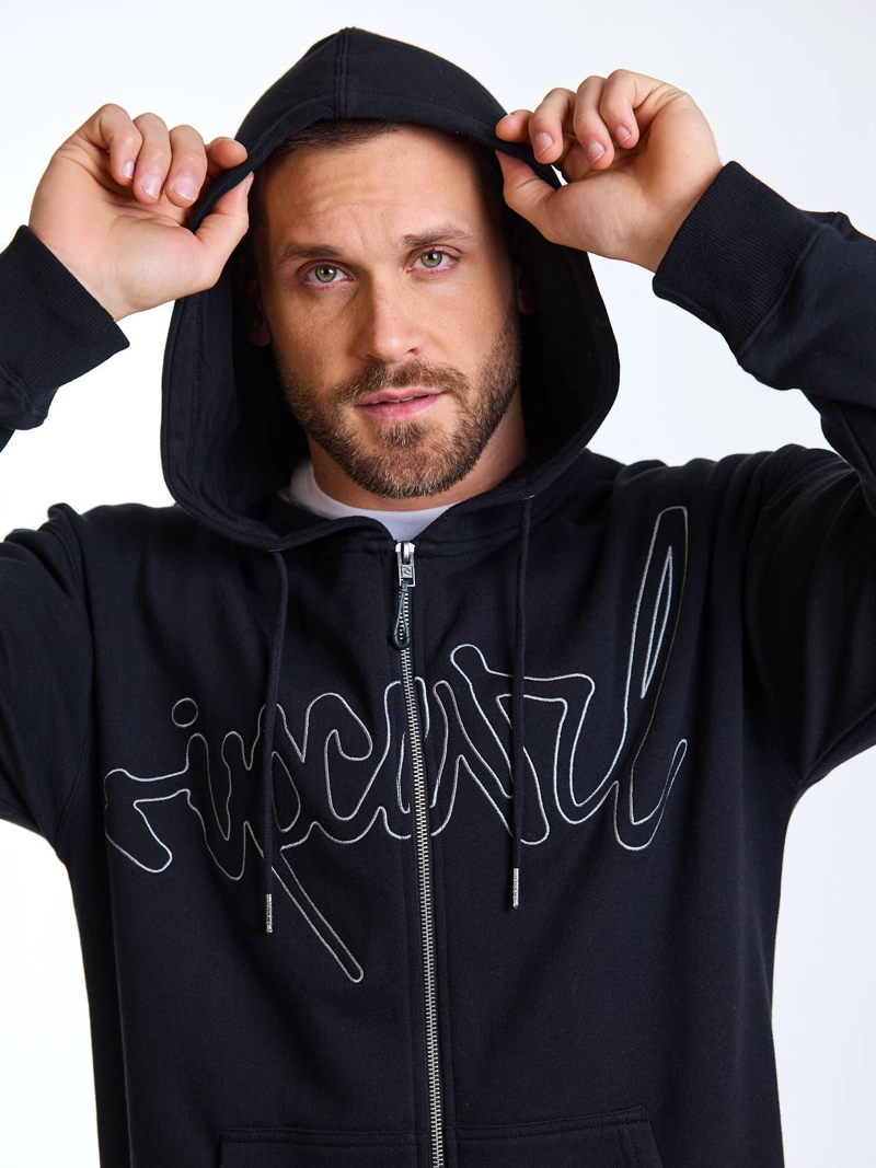 POLERON FZ SHORELINE NEGRO HOMBRE RIP CURL - 5