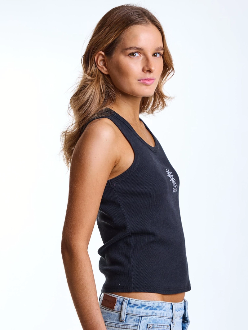 POLERA MC SWELL NEGRO MUJER RIP CURL - 4