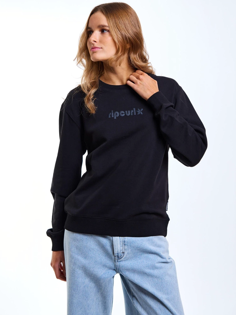 POLERON CR PUERTO VIEJO NEGRO MUJER RIP CURL - 6