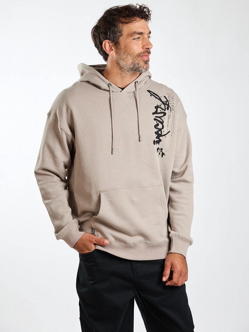 POLERON CANGURO NATIVE CAFE HOMBRE RIP CURL - 8