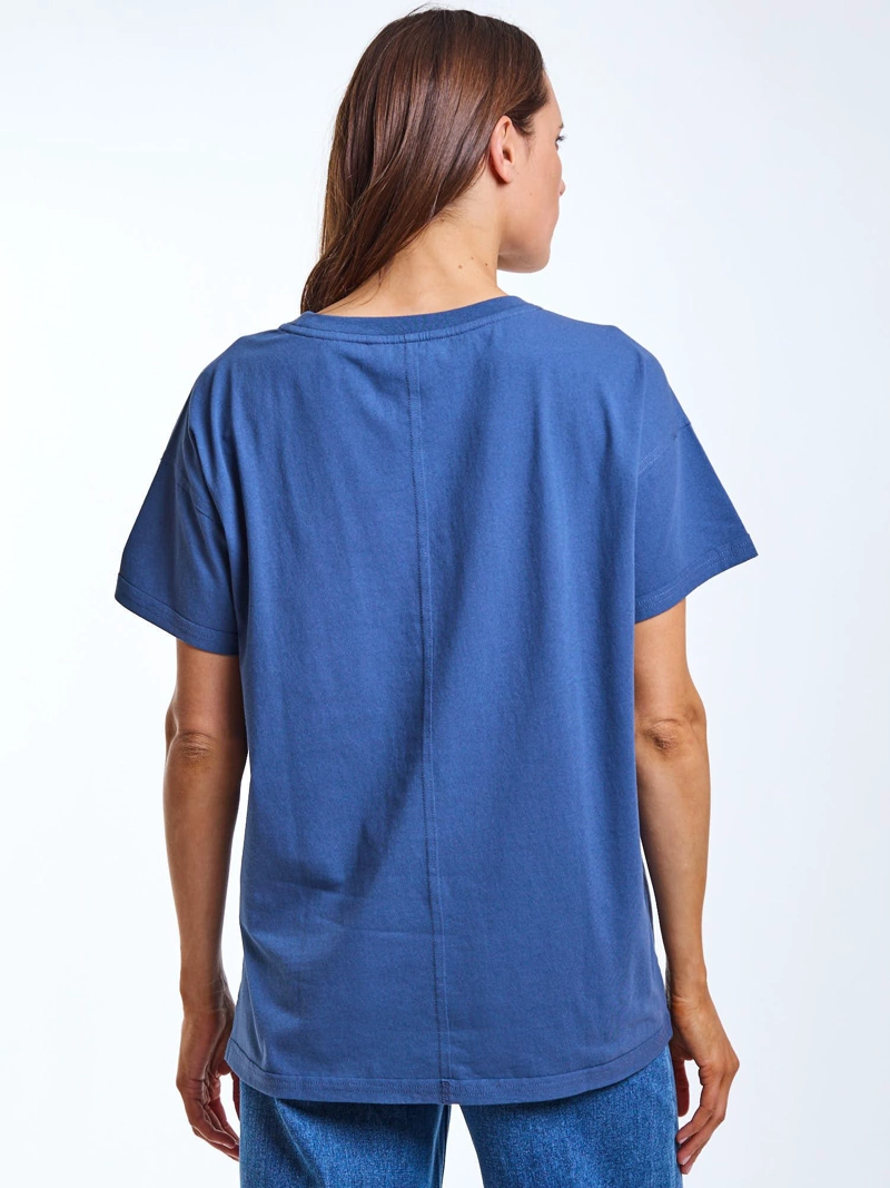 POLERA MC NAMI AZUL MUJER RIP CURL - 3