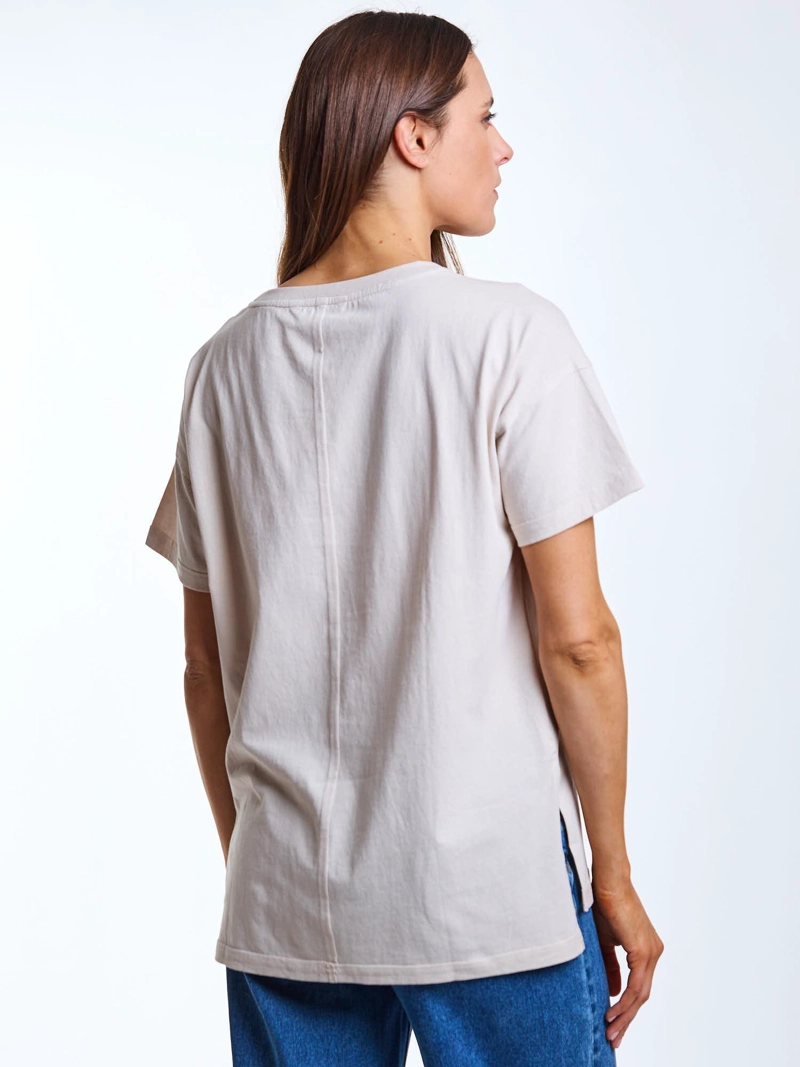POLERA MC NAMI BEIGE MUJER RIP CURL - 3