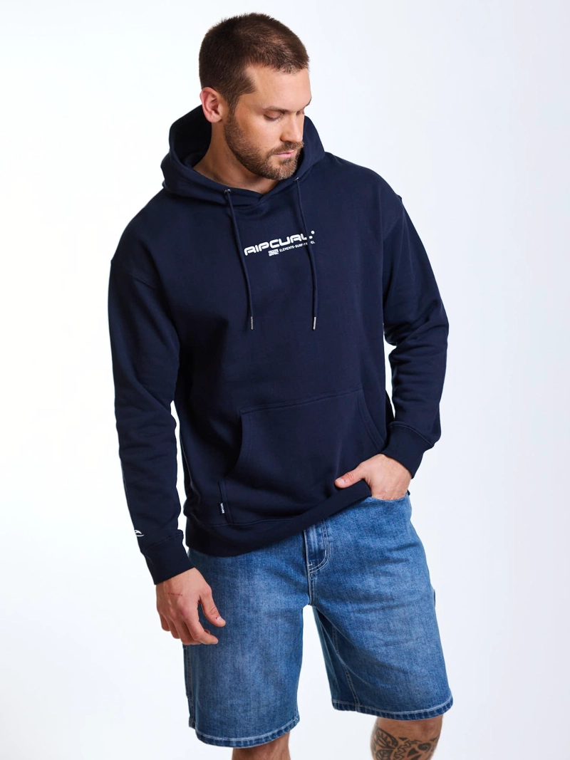 POLERON CANGURO SPIRIT AZUL HOMBRE RIP CURL - 7