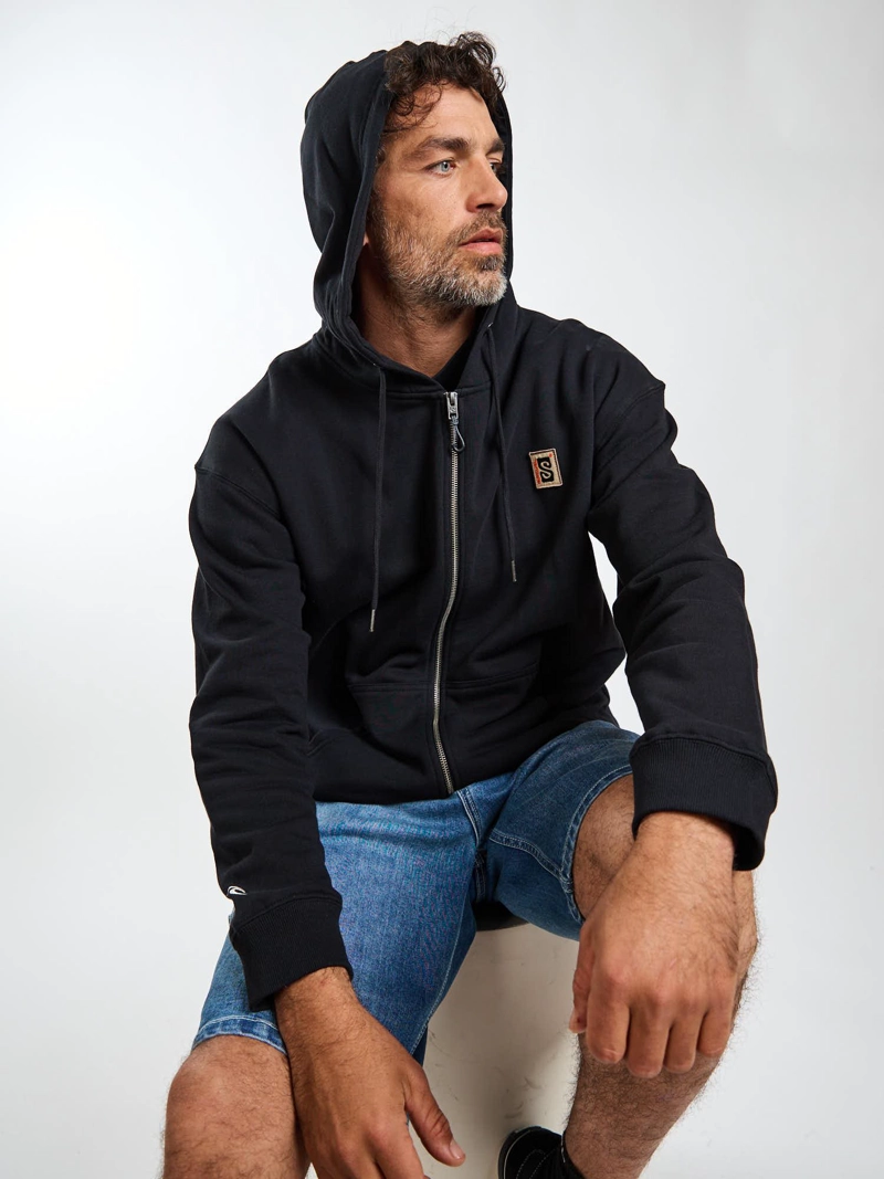 POLERON FZ SUNLIT NEGRO HOMBRE RIP CURL - 1