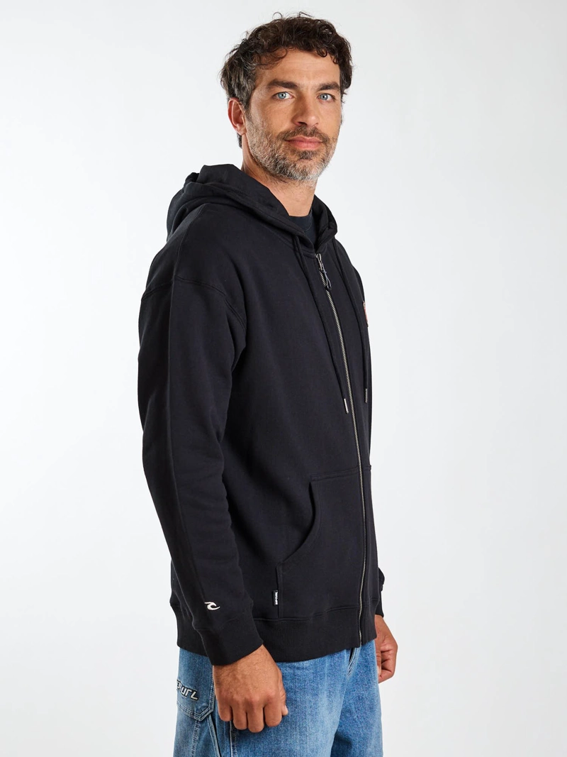 POLERON FZ SUNLIT NEGRO HOMBRE RIP CURL - 4