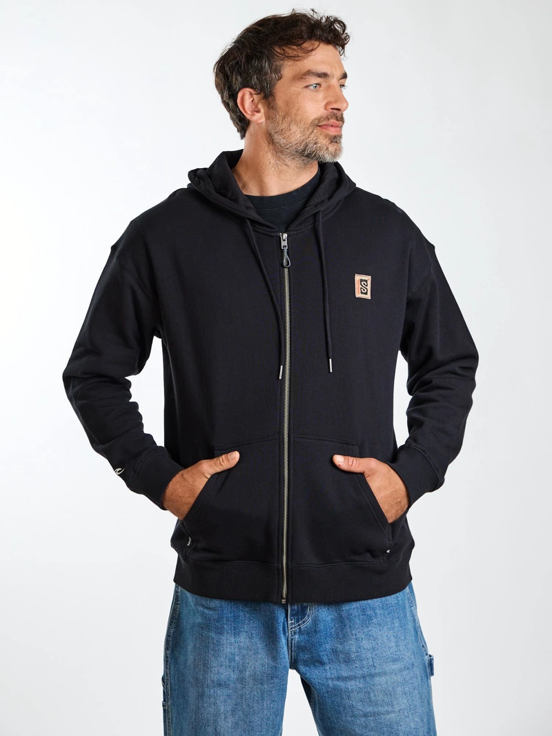 POLERON FZ SUNLIT NEGRO HOMBRE RIP CURL - 7
