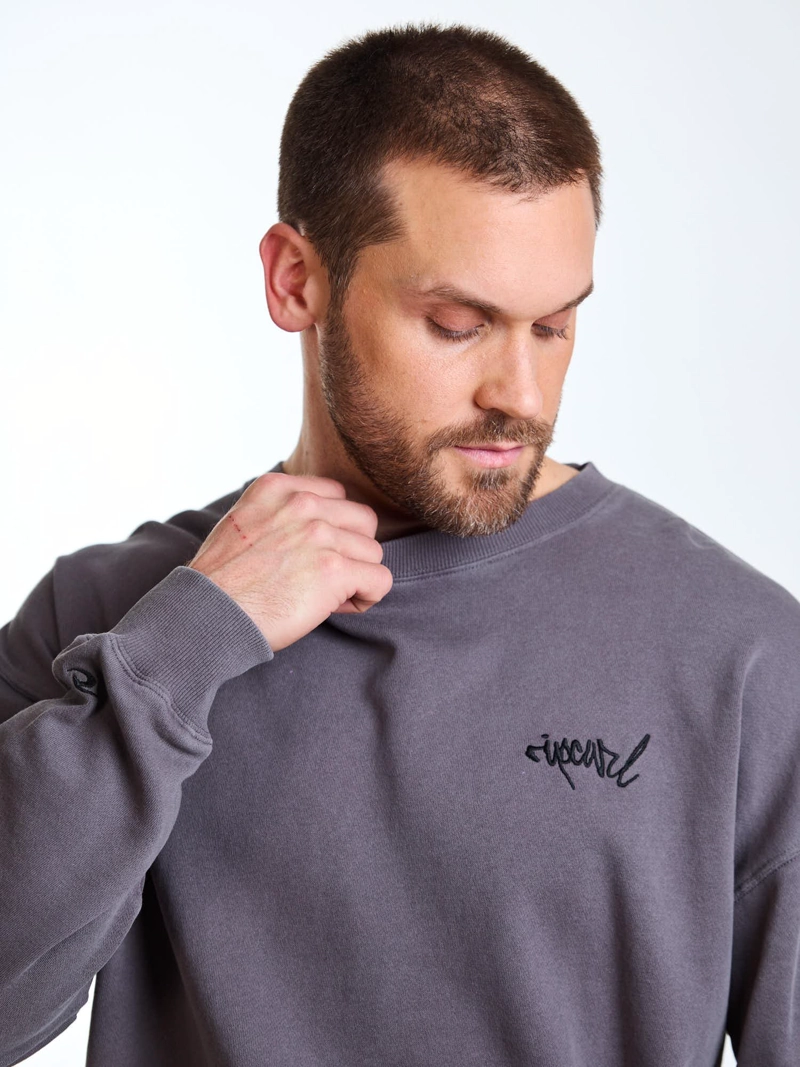POLERON CR WHITECAP GRIS HOMBRE RIP CURL - 5