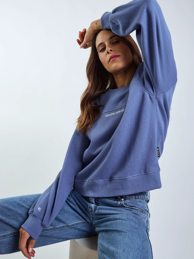 POLERON CR PORTOFINO AZUL MUJER RIP CURL - 1
