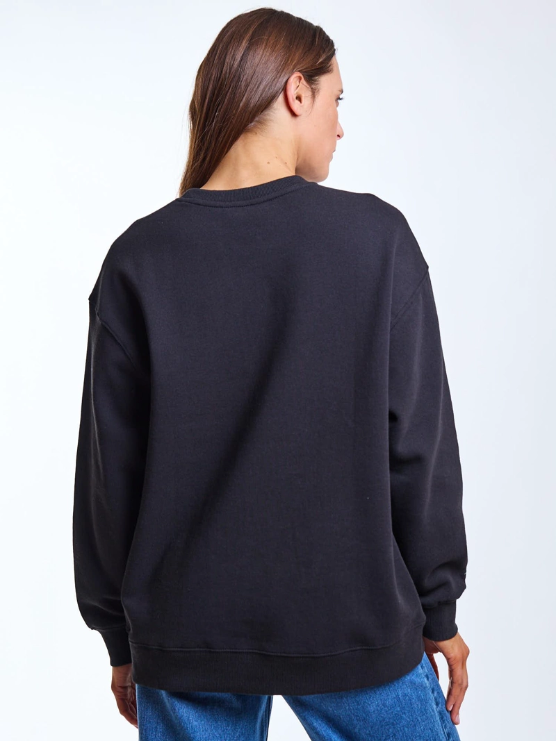POLERON CR PULLALLY NEGRO MUJER RIP CURL - 3