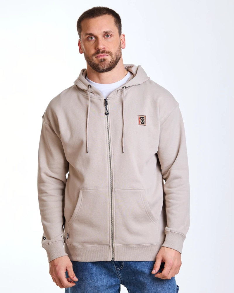 POLERON FZ SUNLIT BEIGE HOMBRE RIP CURL - 2