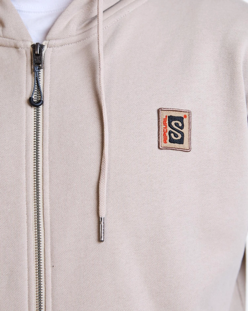 POLERON FZ SUNLIT BEIGE HOMBRE RIP CURL - 6