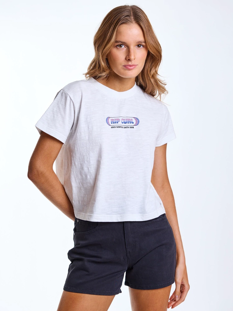 POLERA MC SURFE BLANCO MUJER RIP CURL - 2