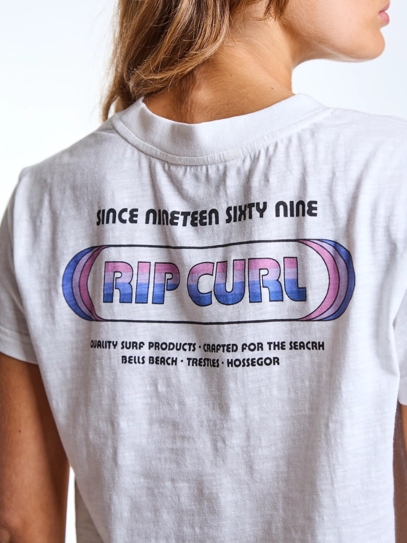POLERA MC SURFE BLANCO MUJER RIP CURL - 5