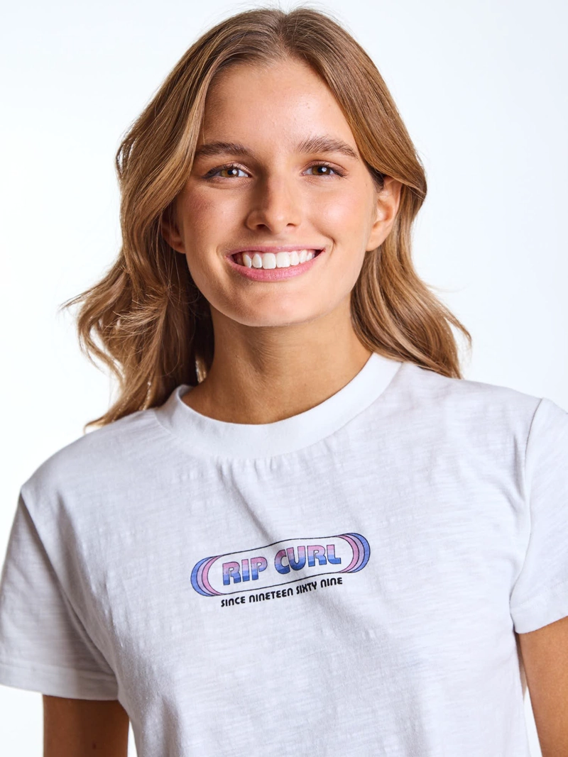 POLERA MC SURFE BLANCO MUJER RIP CURL - 6