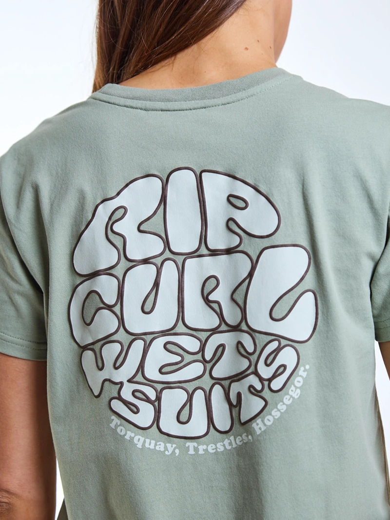 POLERA MC CALA VERDE MUJER RIP CURL - 5