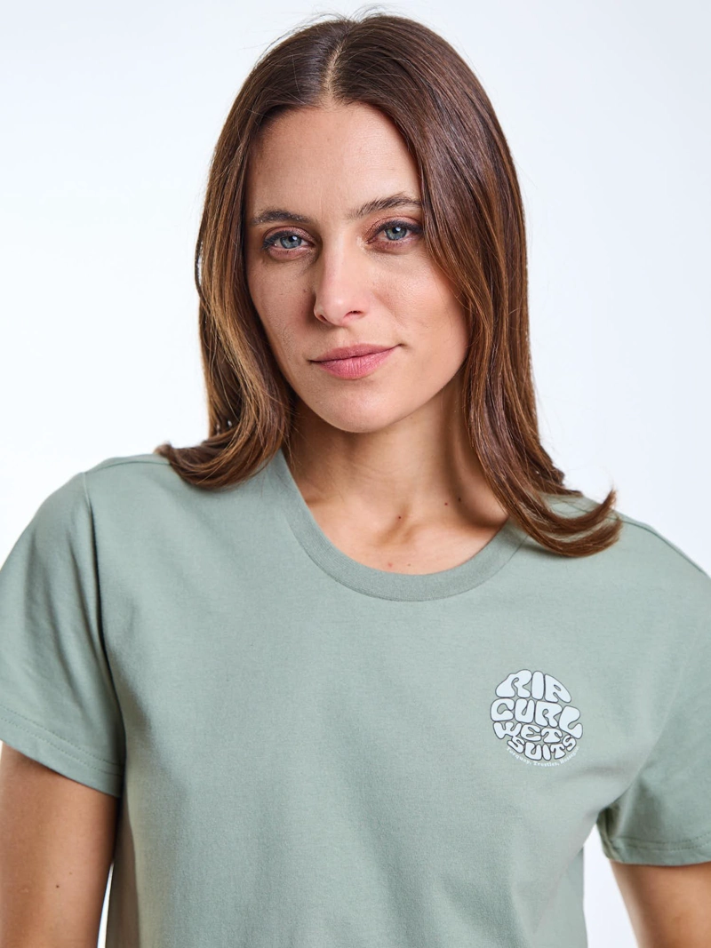 POLERA MC CALA VERDE MUJER RIP CURL - 6