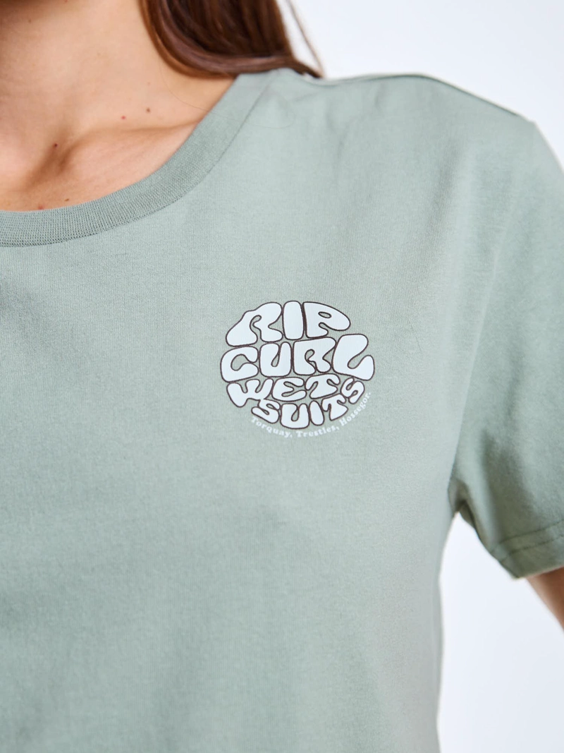POLERA MC CALA VERDE MUJER RIP CURL - 7