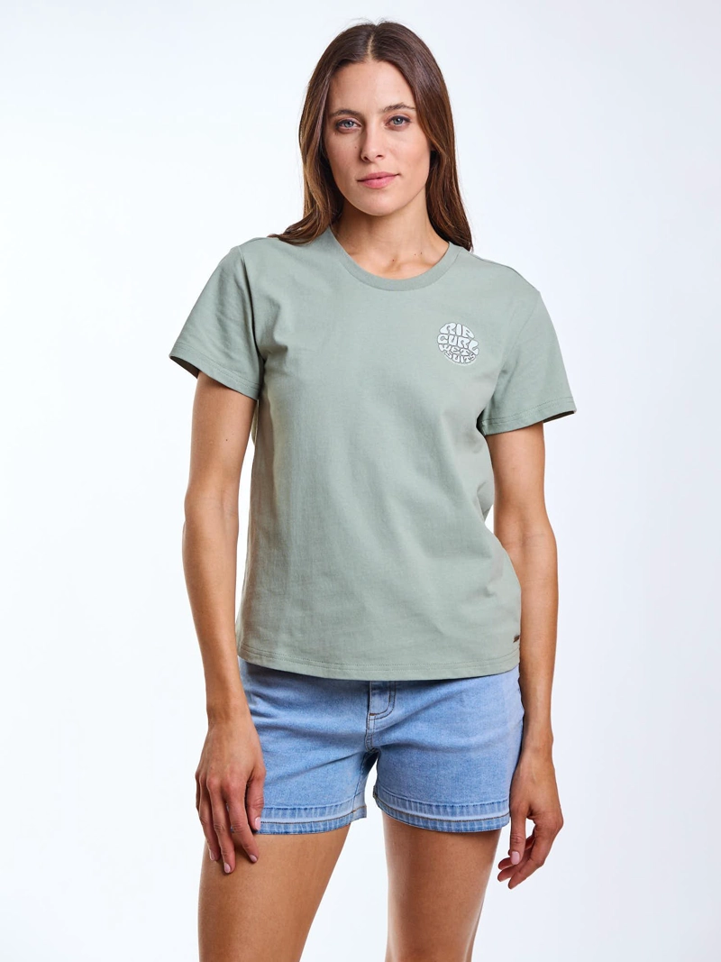 POLERA MC CALA VERDE MUJER RIP CURL - 8