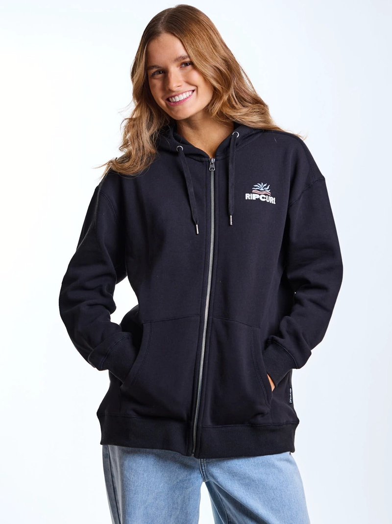 POLERON FZ CHAÑARAL NEGRO MUJER RIP CURL - 7