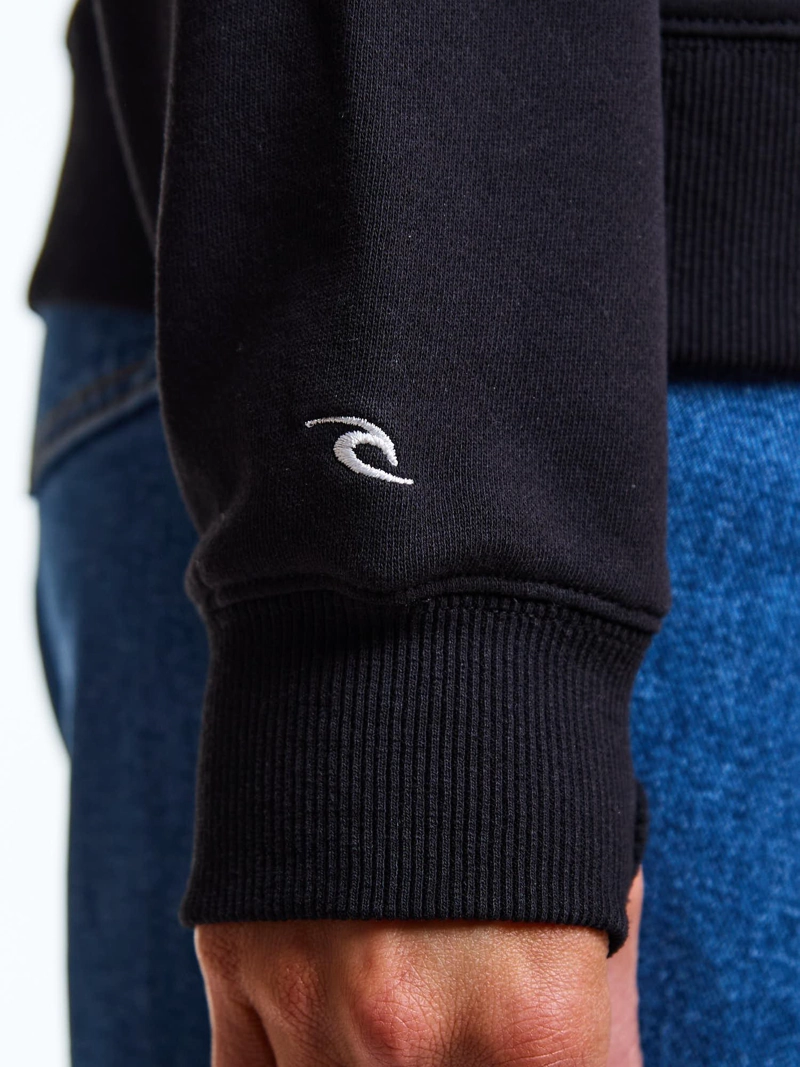 POLERON FZ STONE NEGRO MUJER RIP CURL - 8
